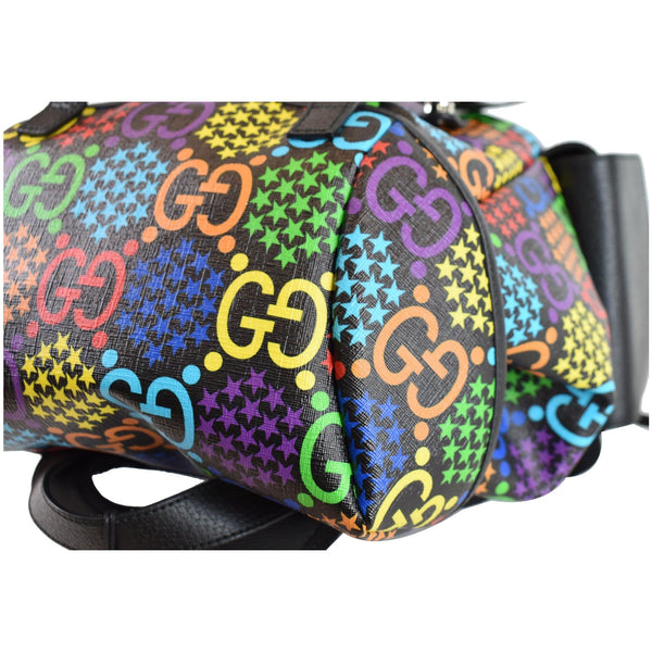Gucci GG Psychedelic Supreme Leather Trim Backpack