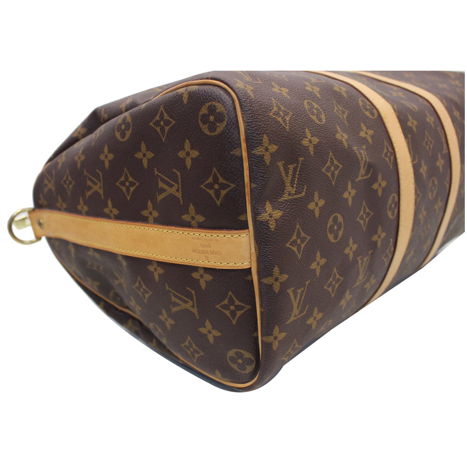 Louis Vuitton travel bag in anthracite grey canvas