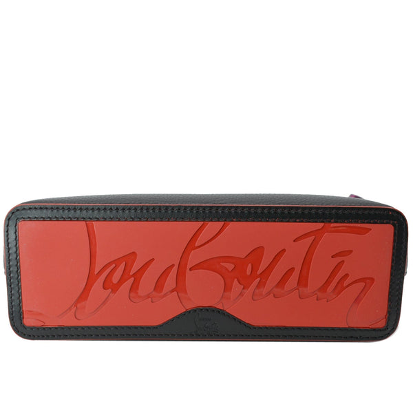 CHRISTIAN LOUBOUTIN Cabata Embellished Leather Tote Bag Black