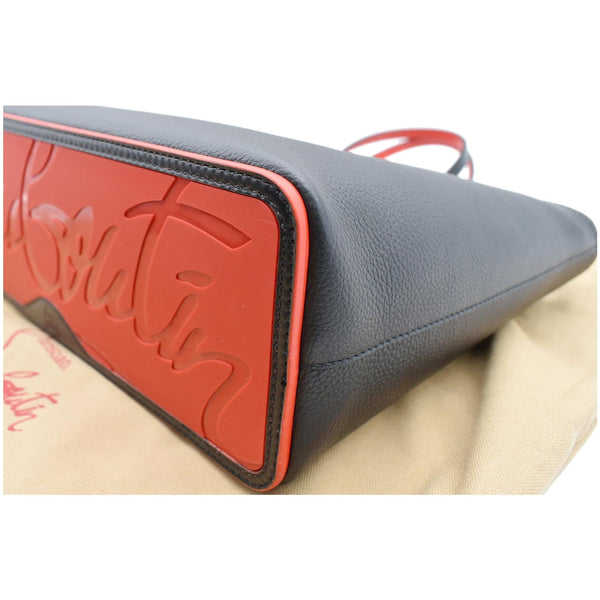 Christian Louboutin Cabata Small Empire Paris handbag bottom corner