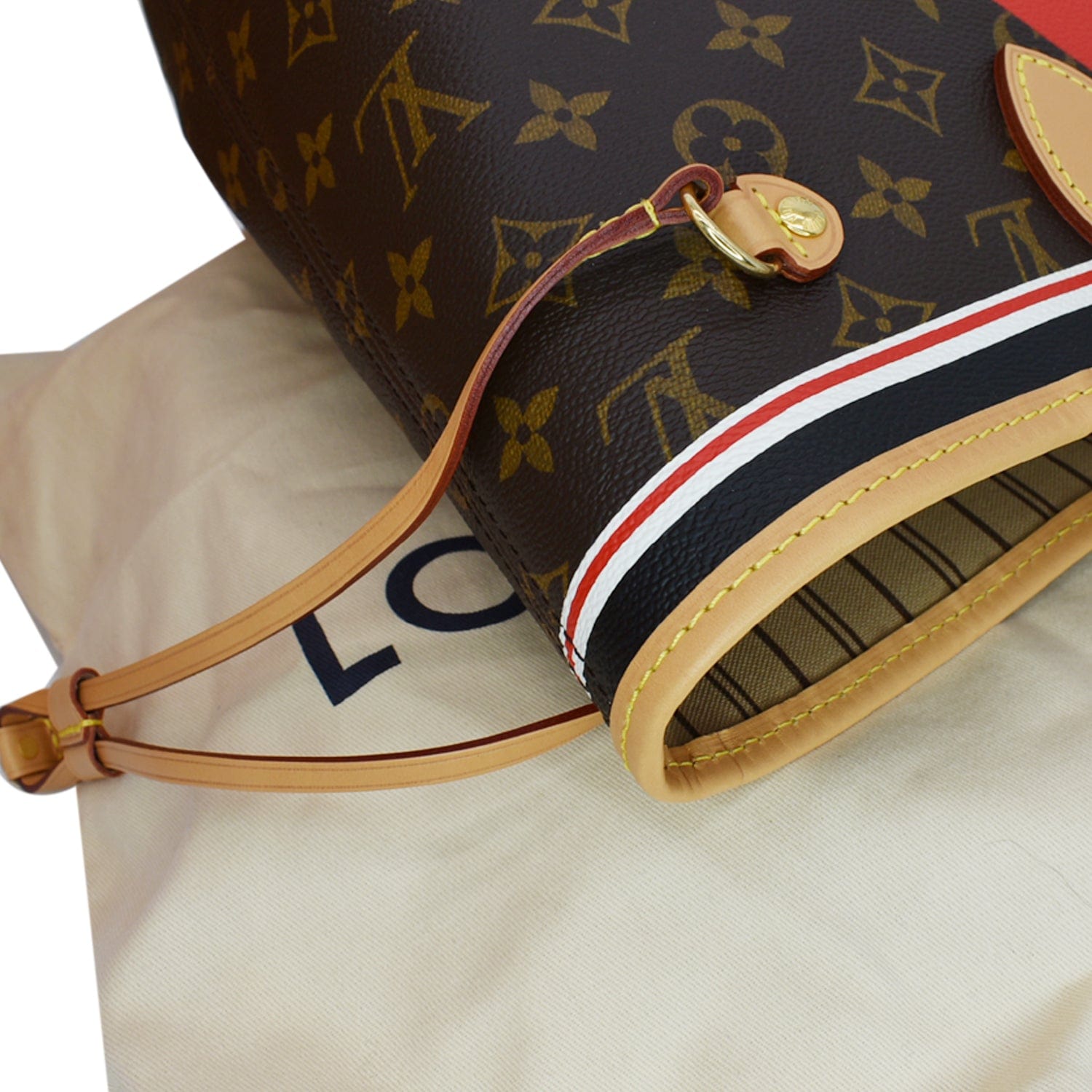 Louis Vuitton Neverfull MM Game On Monogram in Coated Canvas with Gold-tone  - US