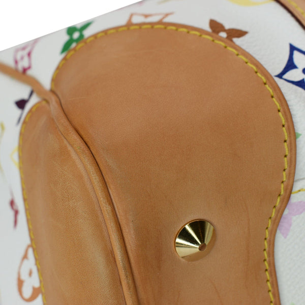 LOUIS VUITTON Courtney GM Monogram Canvas Shoulder Bag White