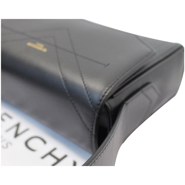 GIVENCHY Small Eden Smooth Leather Shoulder Bag Black