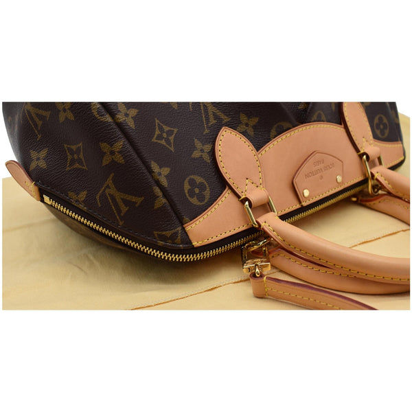 LOUIS VUITTON Segur Monogram Canvas Shoulder Crossbody Bag Brown