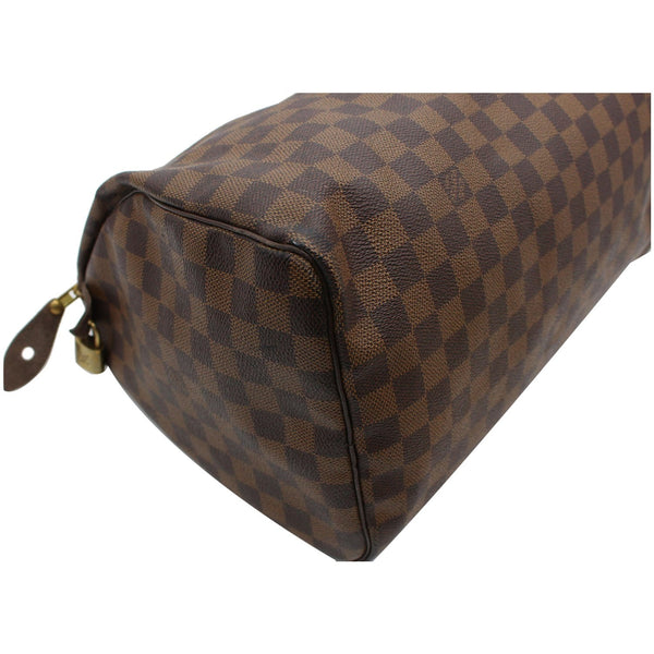 Louis Vuitton Speedy 35 Damier Ebene Satchel Bag For Sale