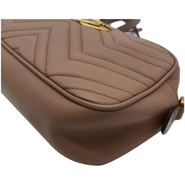 Gucci GG Marmont Small Matelasse Leather Crossbody Bag