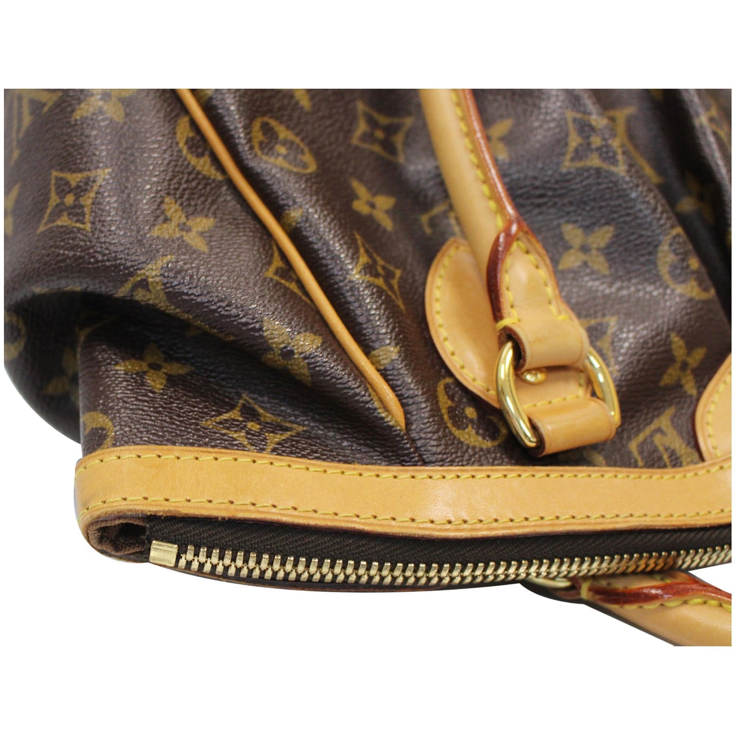 Louis Vuitton Monogram Tivoli PM M40143 Brown Cloth ref.1030926