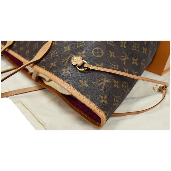 LOUIS VUITTON Neverfull GM Monogram Canvas Tote Shoulder Bag Brown