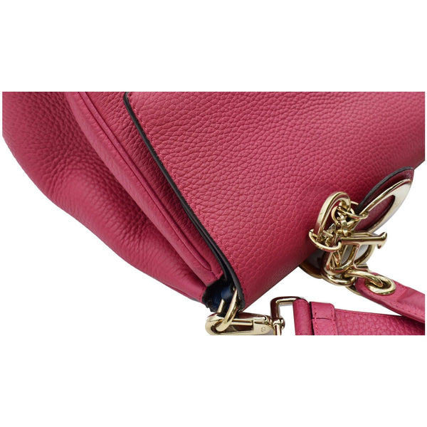 Christian Dior Be Dior Leather Flap Shoulder Bag - used handbag