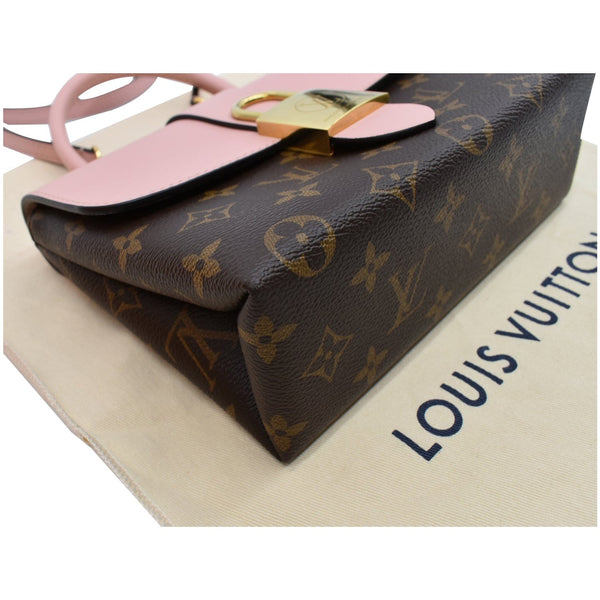 LOUIS VUITTON Locky BB Monogram Canvas Crossbody Bag Rose Poudre