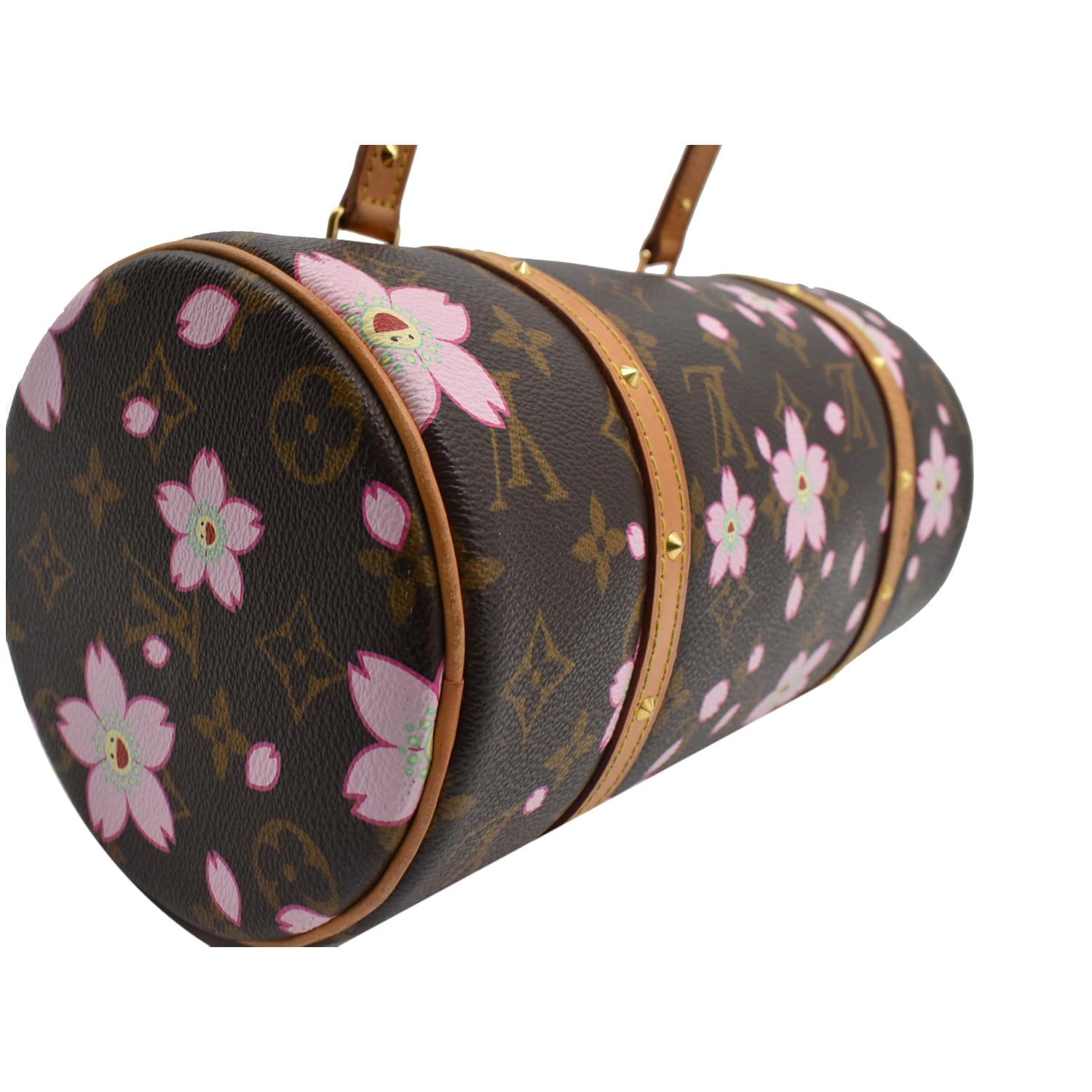 Louis Vuitton Cherry Blossom Monogram Barrel Bag