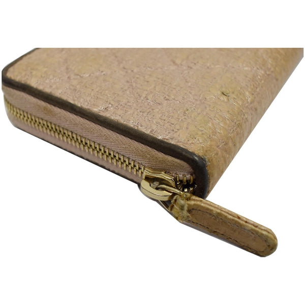 Chanel Zip Around Coated Canvas Wallet - Shop at Dallas Designer