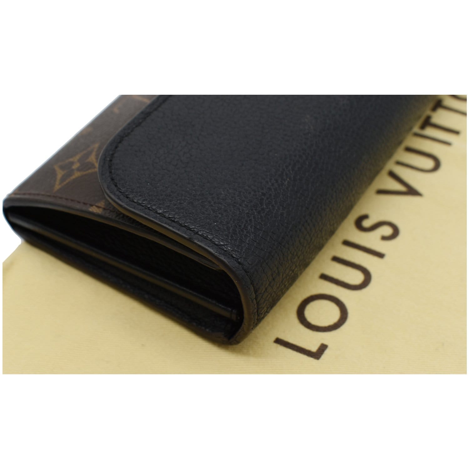 Louis Vuitton Monogram Macassar Tanon Wallet