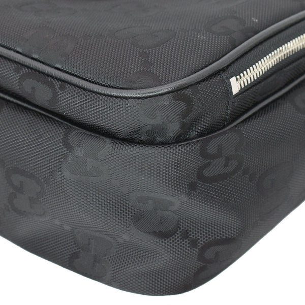 Gucci Off The Grid GG Monogram Nylon Shoulder Bag Black