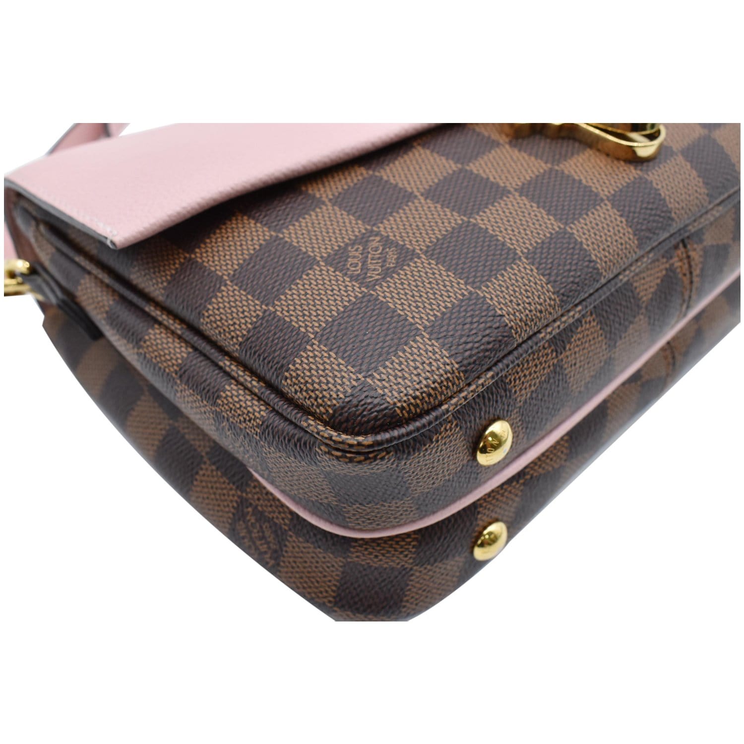Louis Vuitton Damier Ebene Clapton Crossbody Bag N44244 Pink Cloth  ref.1023320 - Joli Closet