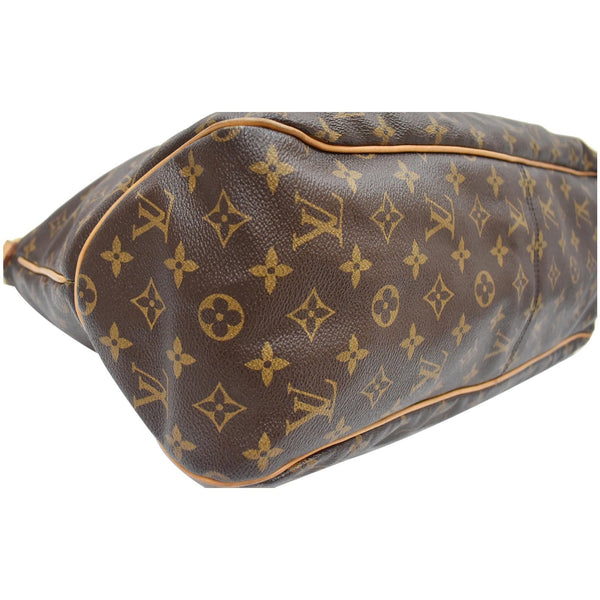 LOUIS VUITTON Delightful GM Monogram Canvas  Shoulder Bag Brown