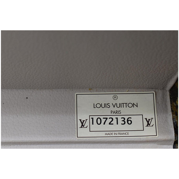 LOUIS VUITTON Bisten 70 Monogram Canvas Suitcase Bag Brown