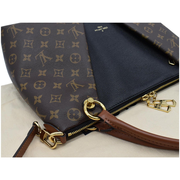 Louis Vuitton V MM Monogram Canvas Tote Bag - top handles