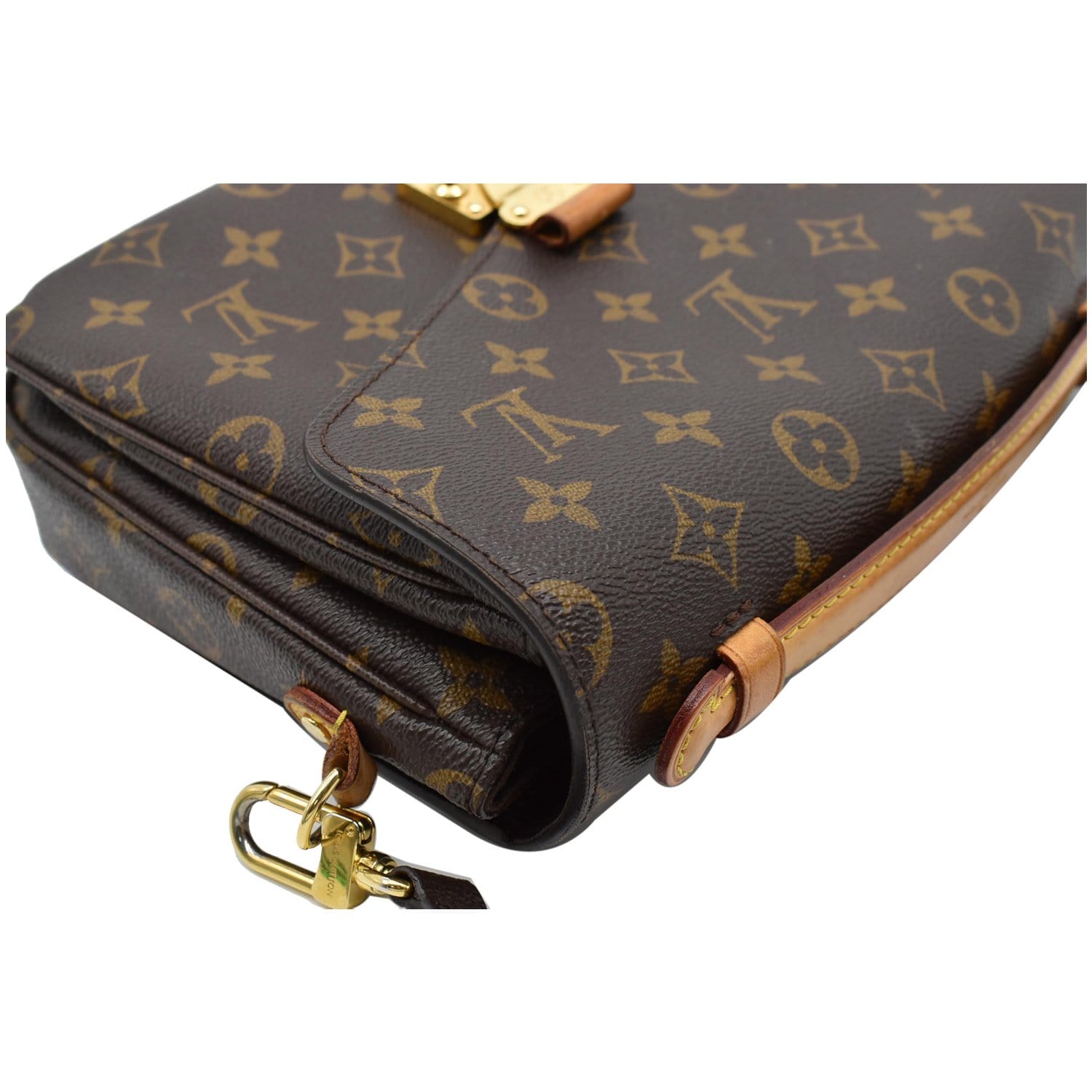 Metis leather crossbody bag Louis Vuitton Brown in Leather - 35568172