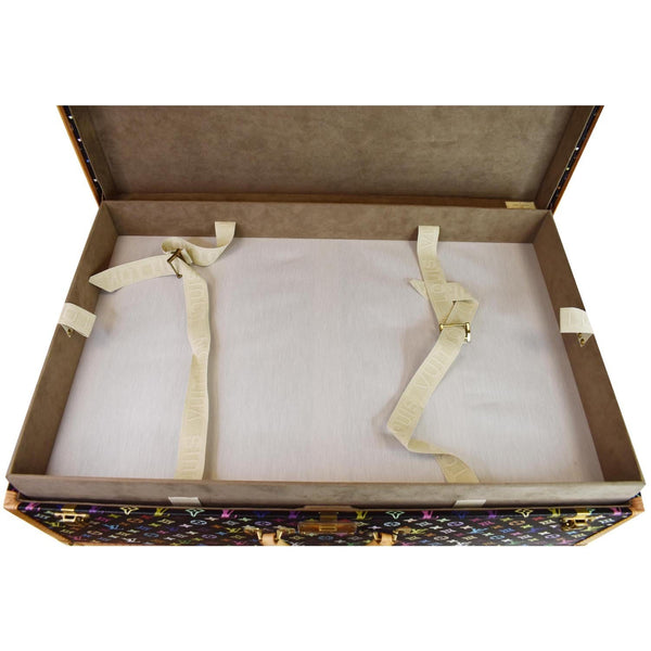 LOUIS VUITTON Alzer 80 Multicolor Monogram  Suitcase Travel Bag Black