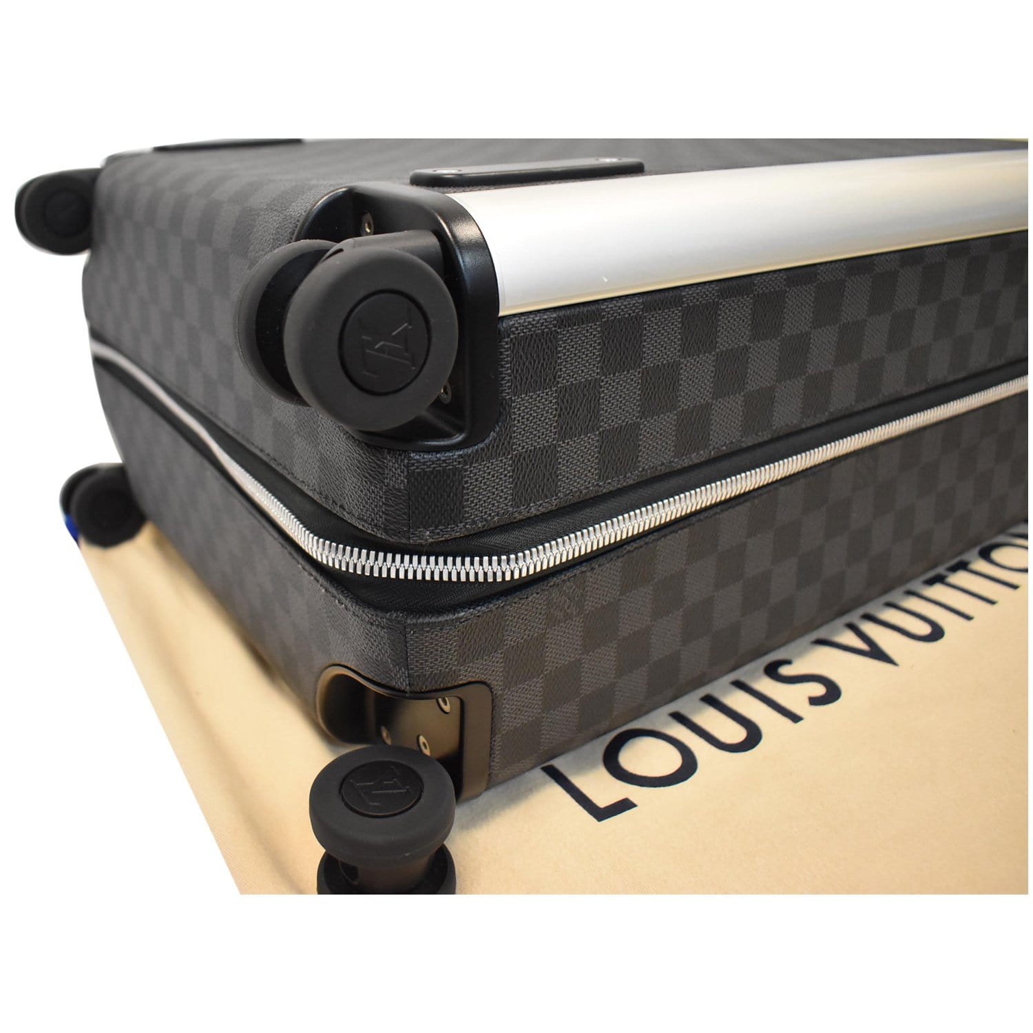 Louis Vuitton Horizon Luggage Damier Graphite 55 at 1stDibs