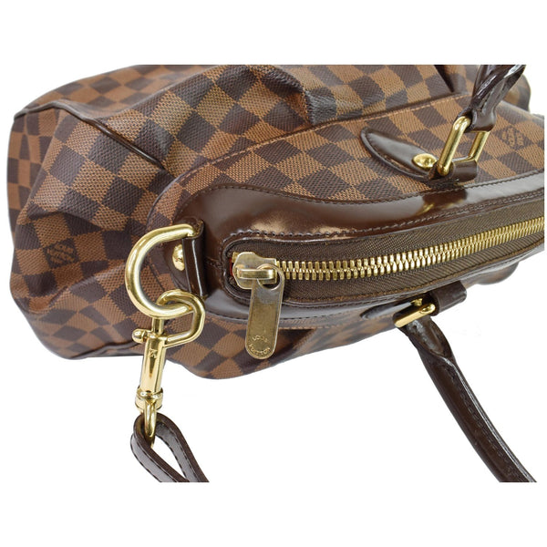 Louis Vuitton Trevi GM Damier Ebene 2way Shoulder Bag - top zip closure