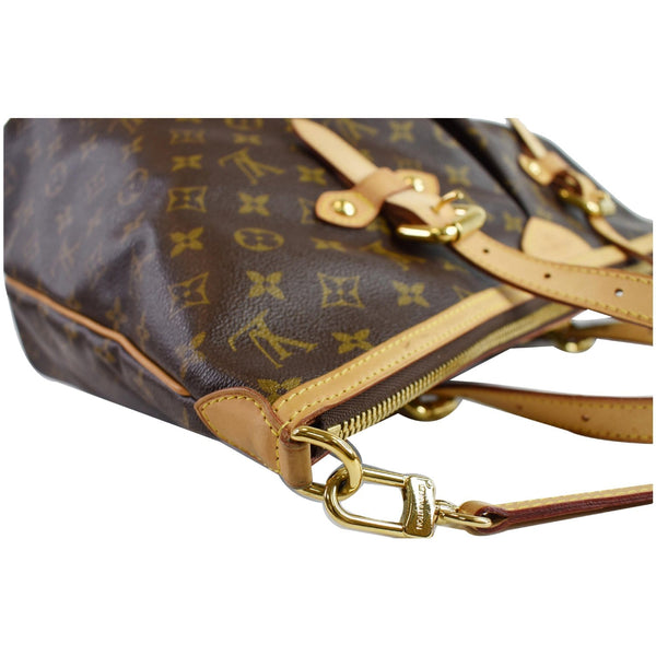 Lv Palermo GM Shoulder Bag gold hardware strap
