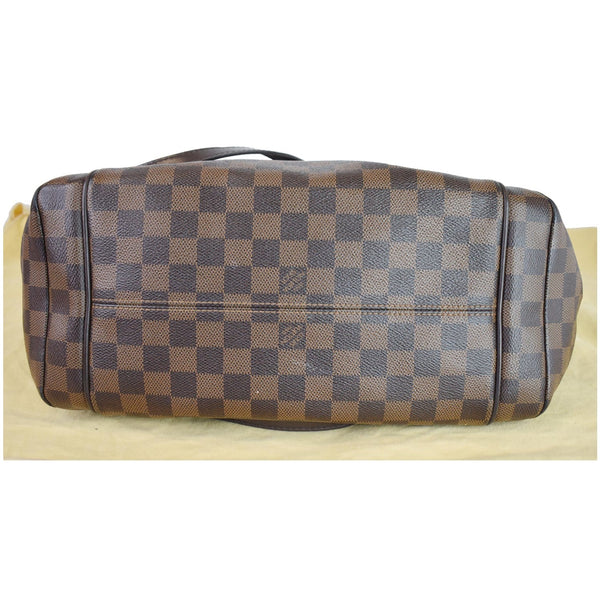 Louis Vuitton Totally MM Damier Ebene Shoulder Tote Bag - flat checks bottom