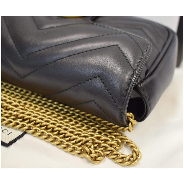 Gucci GG Marmont Super Mini Leather authentic handbag