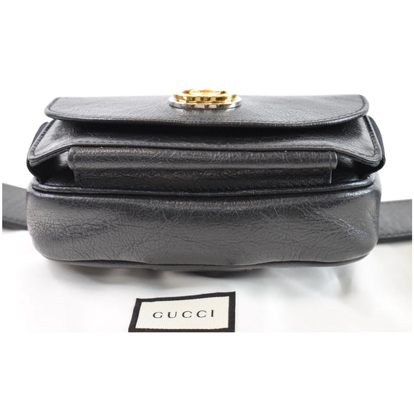 Gucci Morpheus Leather Belt Bag Black code 597676