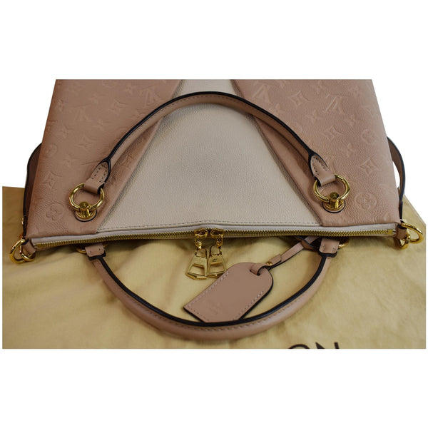 Louis Vuitton V MM Monogram Empreinte Tote bag upfront side