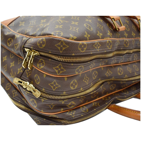 LOUIS VUITTON Sirius 50 Vintage Monogram Canvas Suitcase Travel Bag Brown