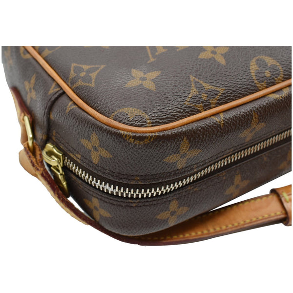 LOUIS VUITTON Trocadero Monogram Canvas Shoulder Bag Brown