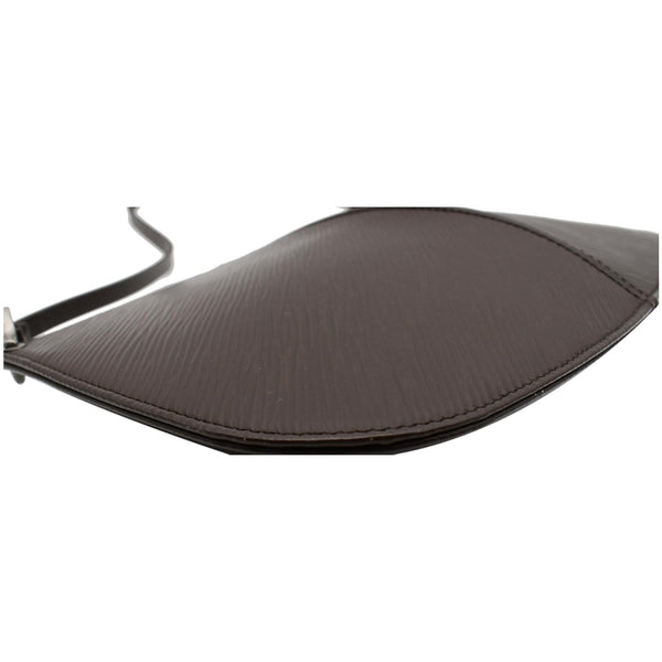 LOUIS VUITTON Demi Lune Epi Leather Pochette Bag Moka - Final Sale