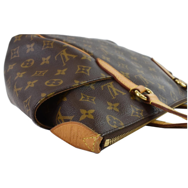 LOUIS VUITTON Totally PM Monogram Canvas Shoulder Bag Brown