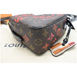 Coeur game on cloth crossbody bag Louis Vuitton Brown in Cloth - 14218531