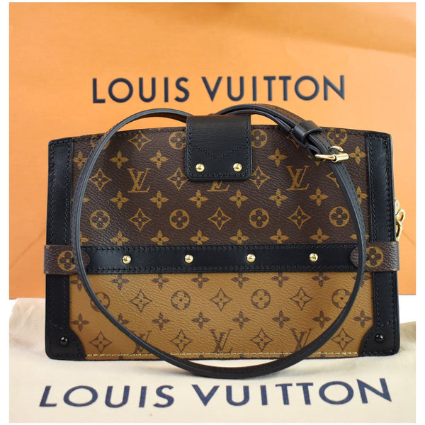 Louis Vuitton Petit Soft Malle Reserve Monogram Bag shoulder strap