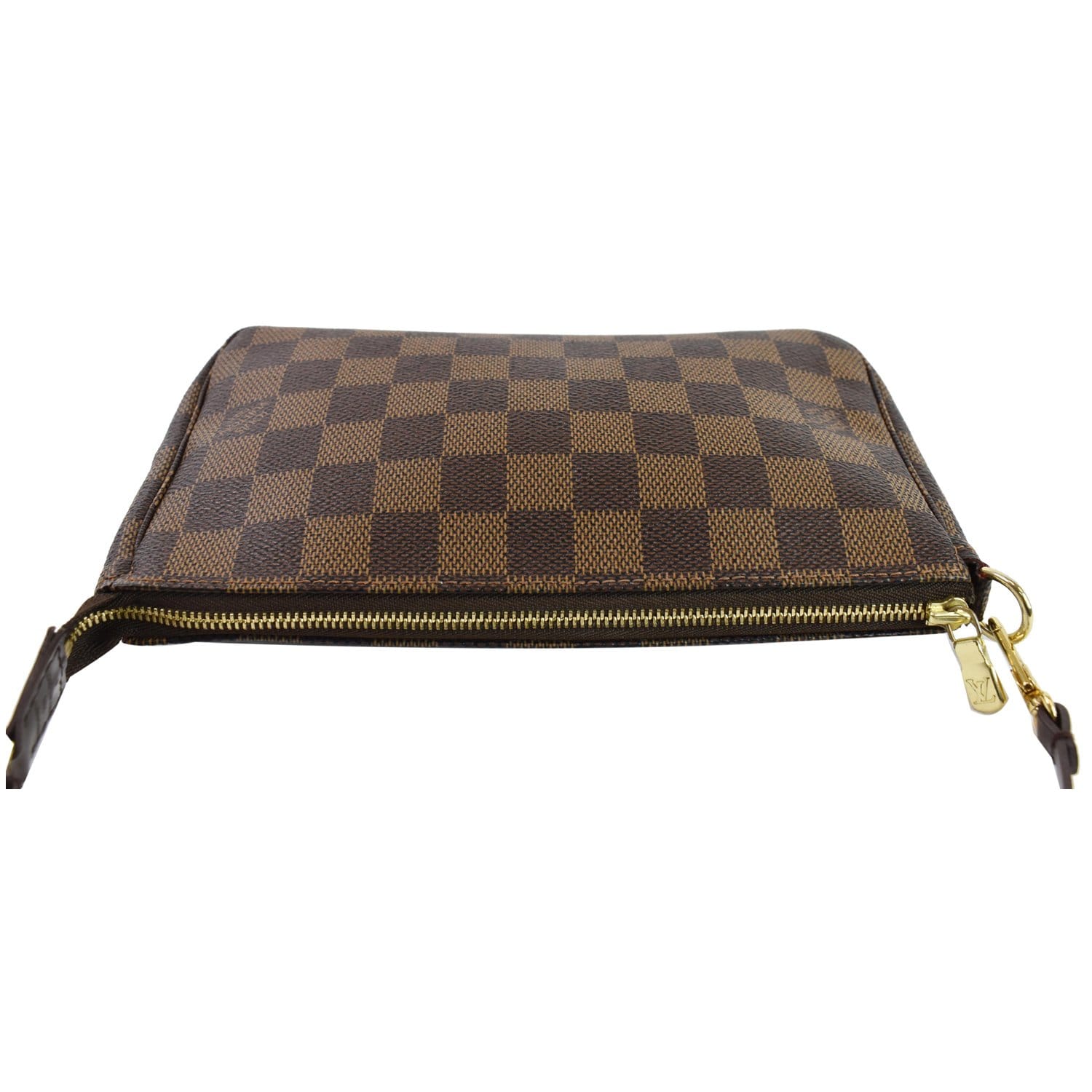 Louis Vuitton Mini pochette accessoires damier ebene Brown Cloth ref.231895  - Joli Closet