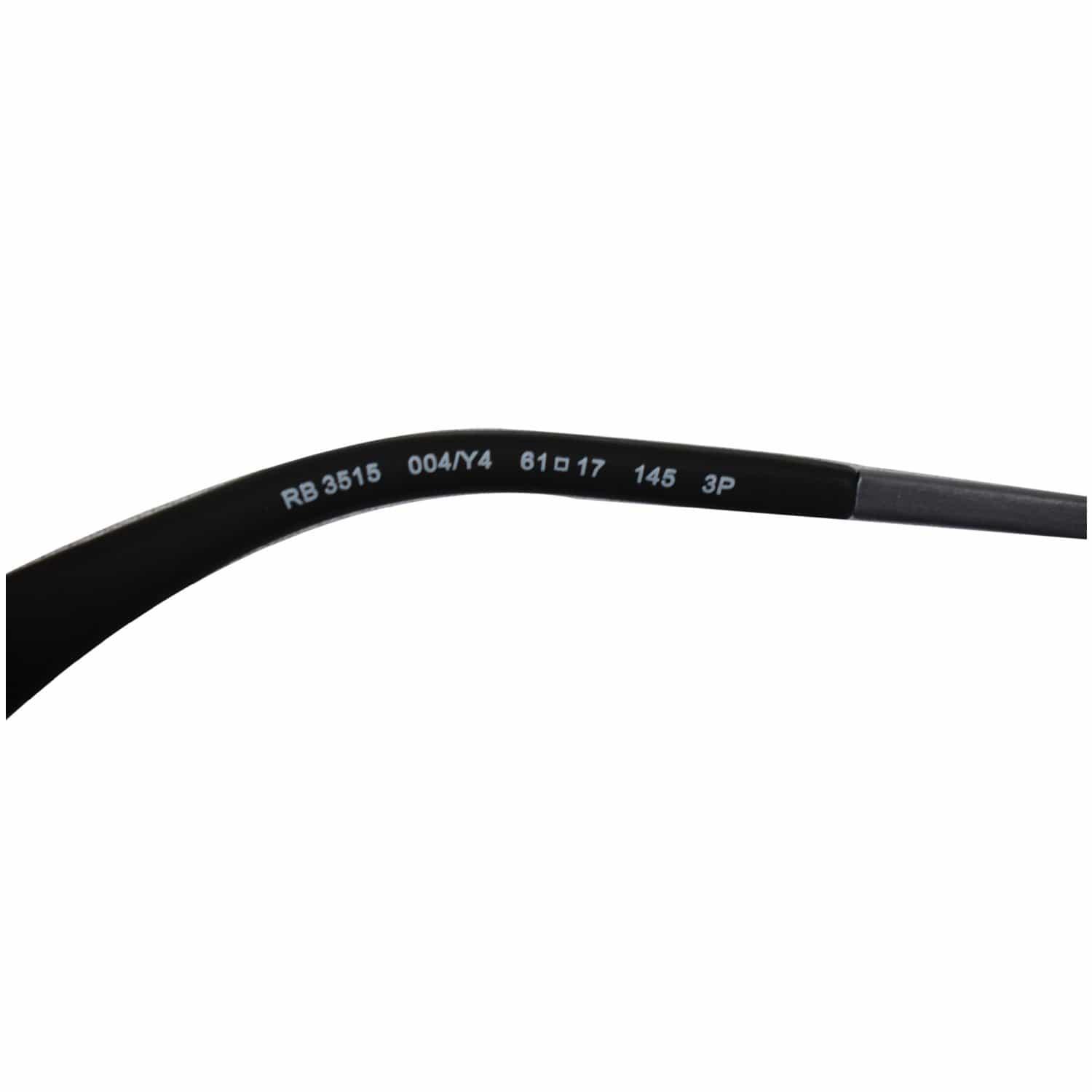 Ray Ban Rb3515 RAY-BAN RB3515 004/Y4 Sunglasses Green Mirror Silver Polarized Lens
