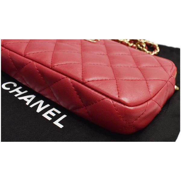 Chanel Double Zip Wallet On Chain WOC Women Handbag