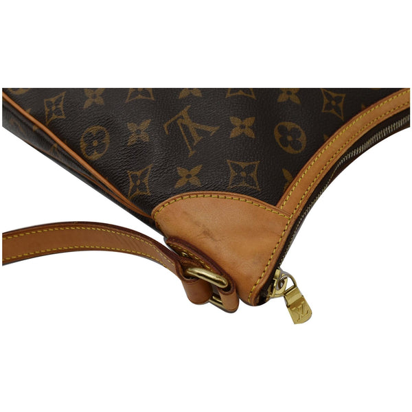 LOUIS VUITTON Odeon PM Monogram Canvas Crossbody Bag Brown