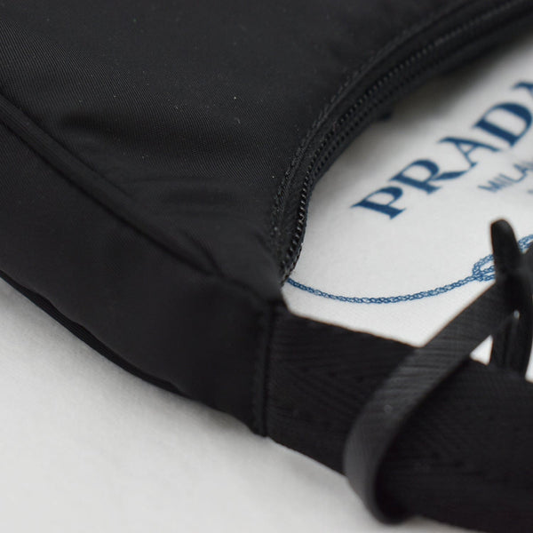 PRADA Re-Edition 2000 Mini Nylon Shoulder Bag Black