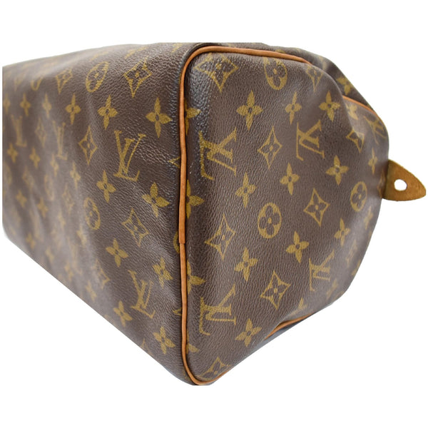 Louis Vuitton Speedy 30 Monogram Canvas Bag corner