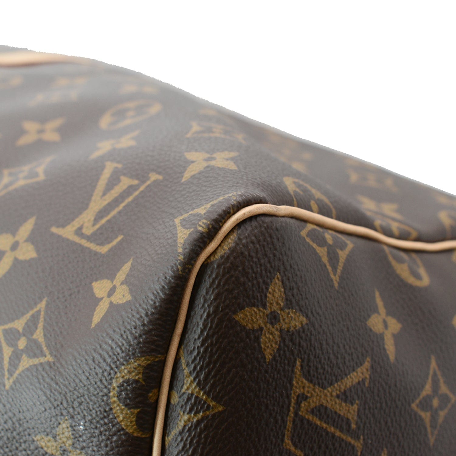 Keepall xs cloth travel bag Louis Vuitton Brown in Cloth - 15569856