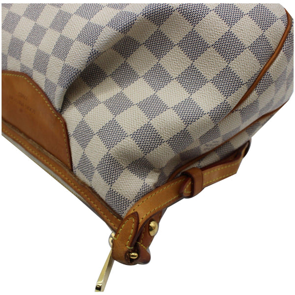 Used Louis Vuitton Damier Azur Siracusa PM Shoulder Bag