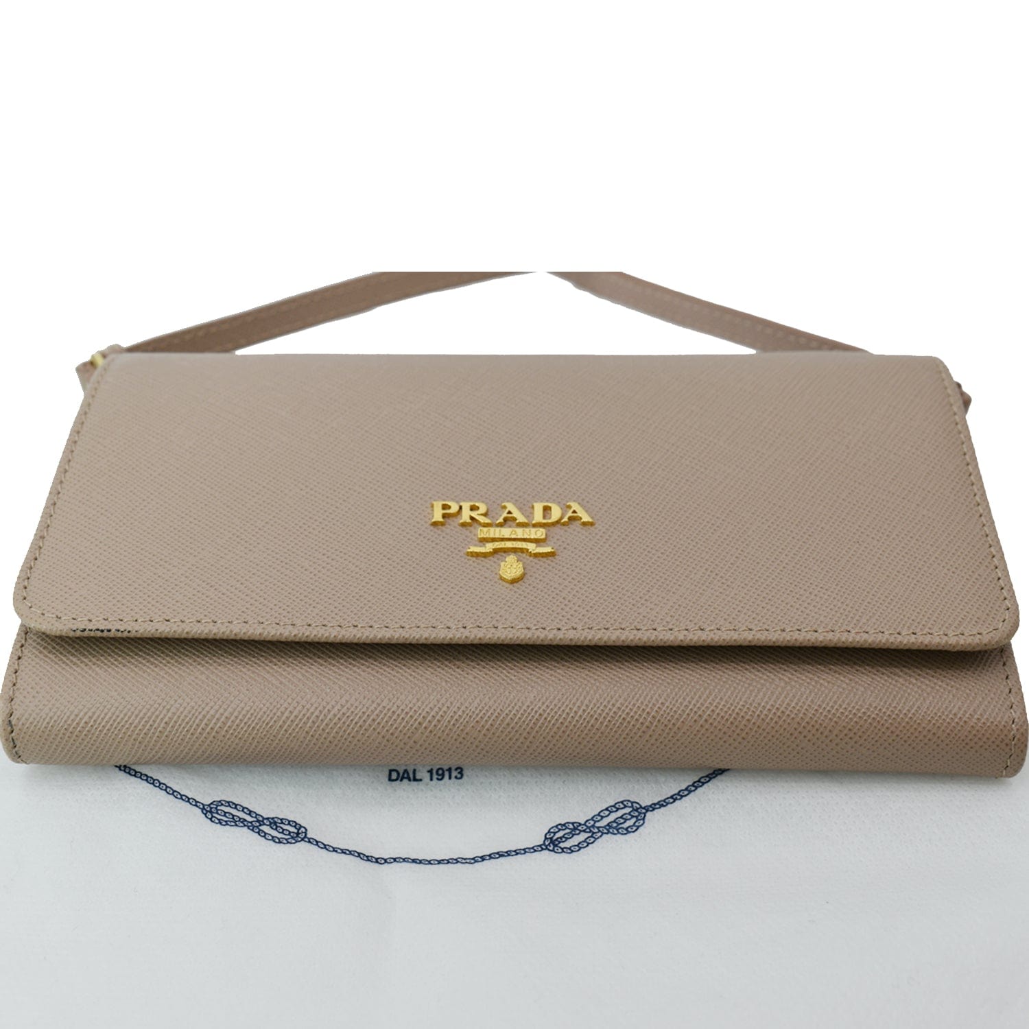 Prada Mini Saffiano Leather Cross-Body Bag