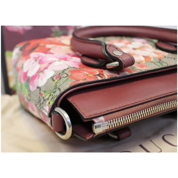 Gucci Satchel Bag GG Supreme Blooms Small - gucci bags 