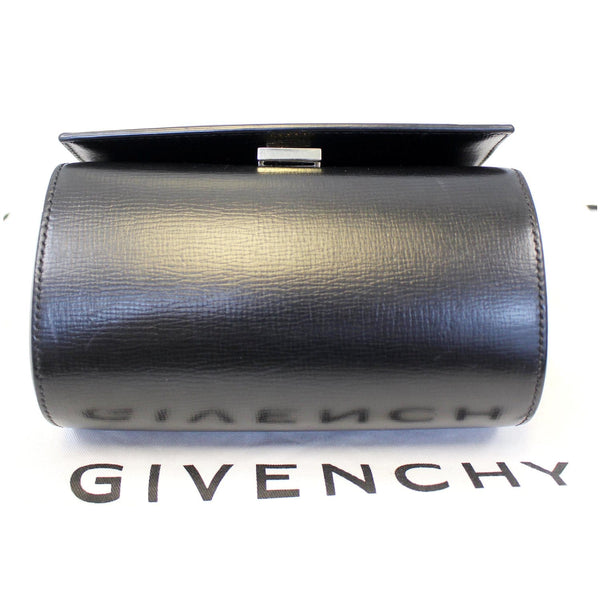 GIVENCHY Mini Pandora Box Calfskin Leather Chain Crossbody Bag Black-US