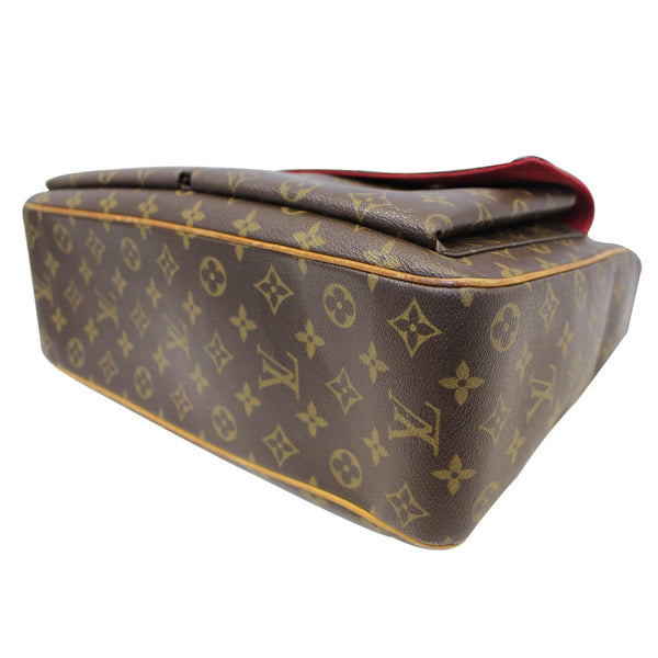 LOUIS VUITTON Multipli Cite Monogram Canvas Shoulder Bag Brown