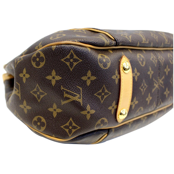 Louis Vuitton Galliera PM Shoulder Handbag - bottom view